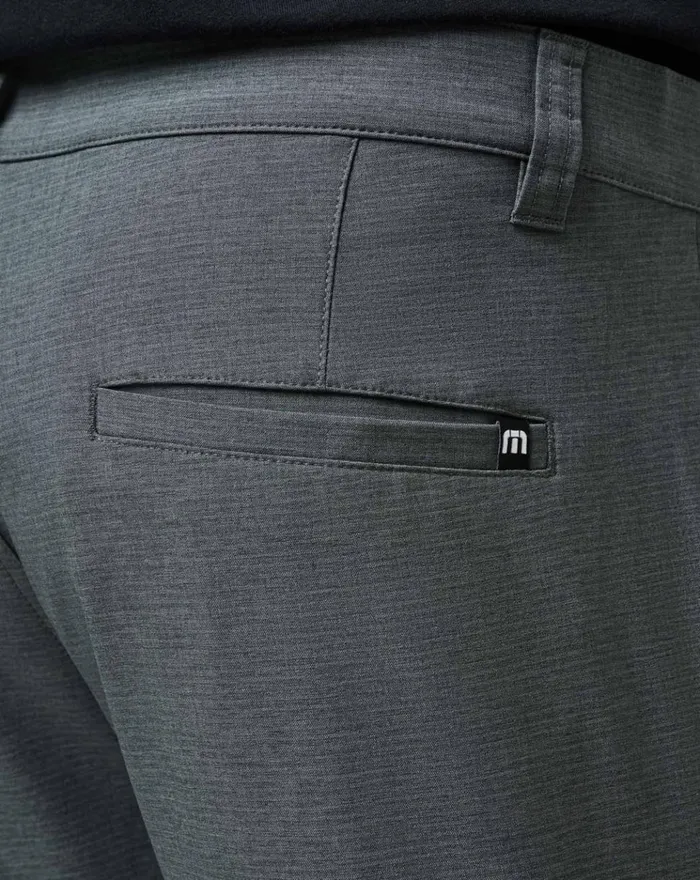 Men Shorts TravisMathew SAND HARBOR SHORT Heather Dark Grey