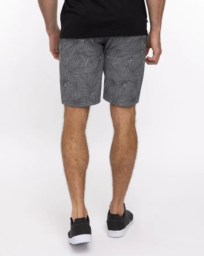 Men Shorts TravisMathew SPLASH ZONE SHORT Heather Quiet Shade