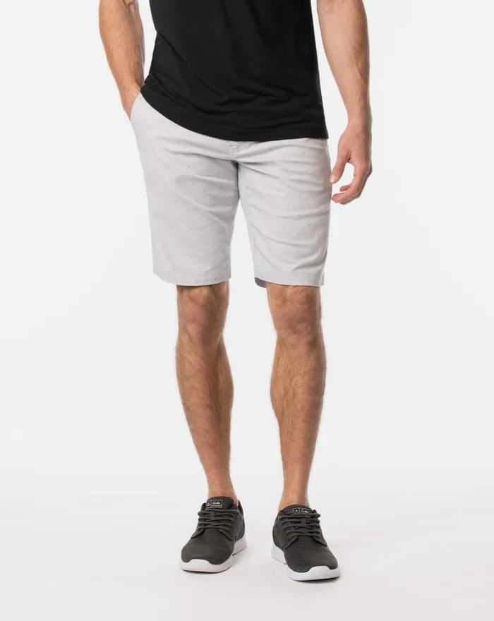 Men Shorts TravisMathew STARBOARD SHORT Heather Sleet