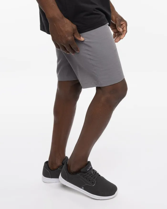 Men Shorts TravisMathew SWITCHBACKS SHORT Heather Quiet Shade