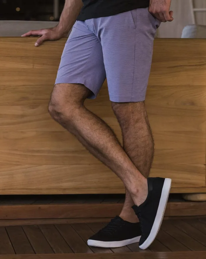 Men Shorts TravisMathew SWITCHBACKS SHORT Mulled Grape