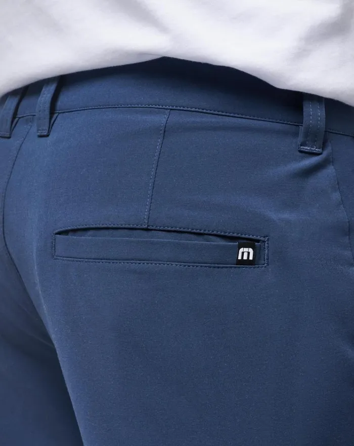 Men Shorts TravisMathew TECH CHINO SHORT Dress Blues
