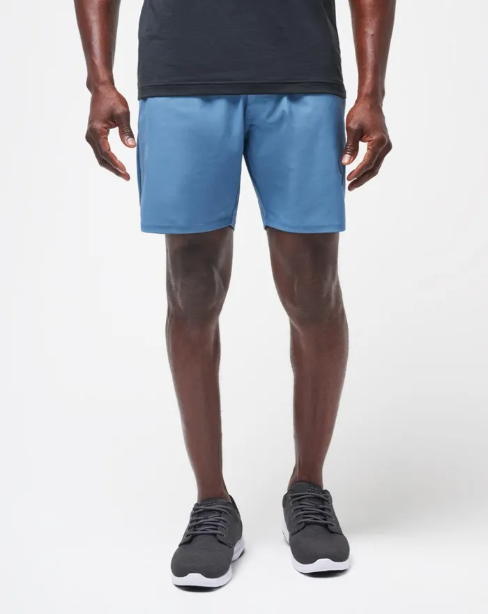 Men Shorts TravisMathew WANDERLUST EWAIST SHORT Copen Blue