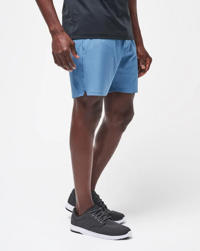 Men Shorts TravisMathew WANDERLUST EWAIST SHORT Copen Blue