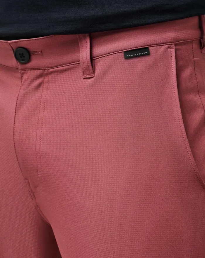 Men Shorts TravisMathew WANDERLUST SHORT Roan Rouge
