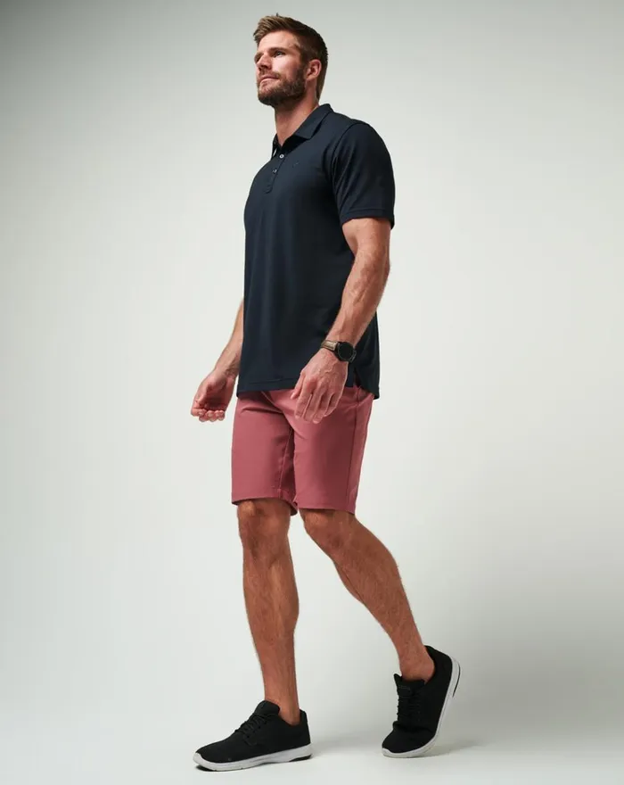 Men Shorts TravisMathew WANDERLUST SHORT Roan Rouge