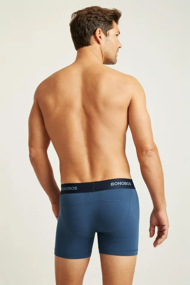 Men Socks and Underwear Bonobos Supersoft Underwear Blue