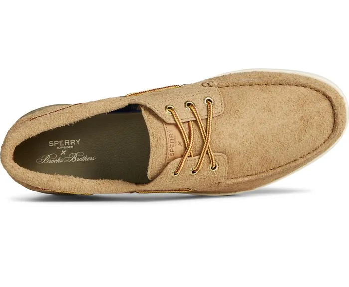 Men Sperry X Brooks Brothers Authentic Original 3Eye Cup Boat Shoe Tan Sperry Boat Shoes Men Sperry X Brooks Brothers Authentic Original 3Eye Cup Boat Shoe Tan Sperry Boat Shoes