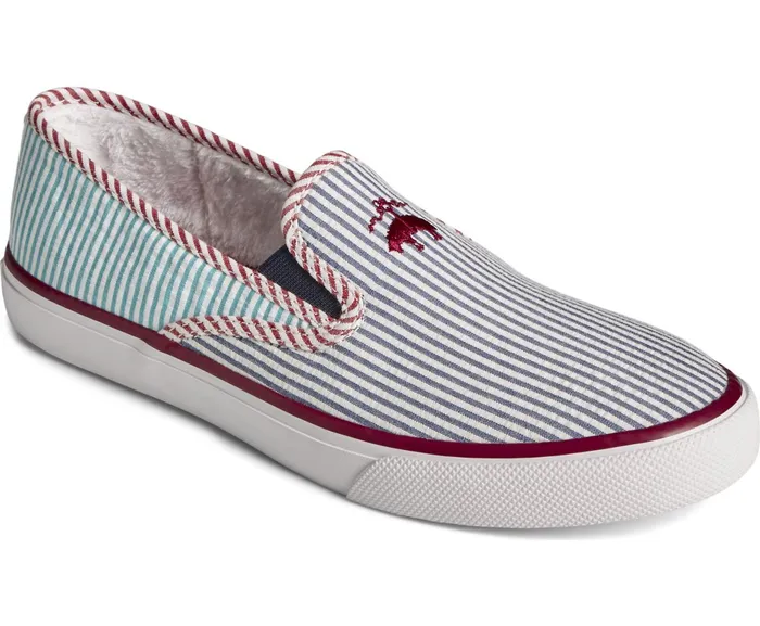 Men Sperry X Brooks Brothers Slip On Sneaker Blue Multi Sperry Sneakers Men Sperry X Brooks Brothers Slip On Sneaker Blue Multi Sperry Sneakers