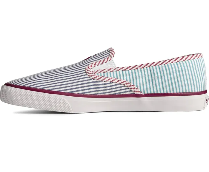 Men Sperry X Brooks Brothers Slip On Sneaker Blue Multi Sperry Sneakers Men Sperry X Brooks Brothers Slip On Sneaker Blue Multi Sperry Sneakers