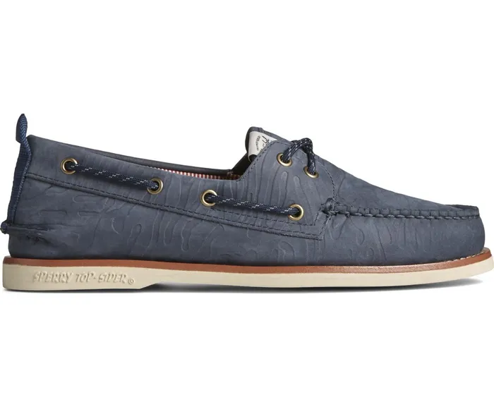 Men Sperry X Herschel Authentic Original Boat Shoe Navy Sperry Boat Shoes