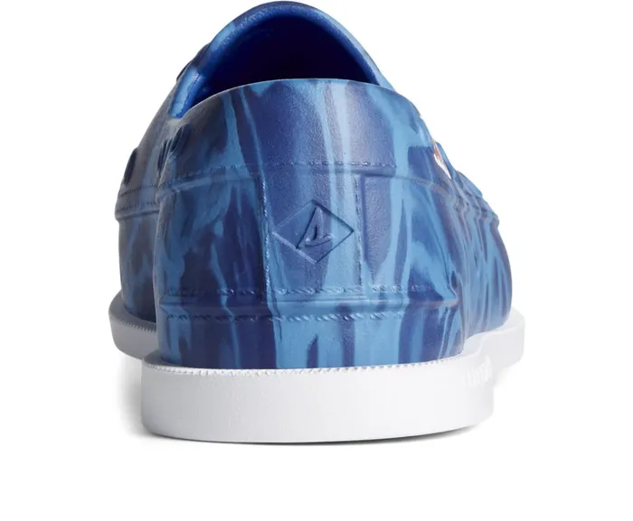 Men Sperry X JAWS Authentic Original Float Boat Shoe Blue Multi Sperry Sandals