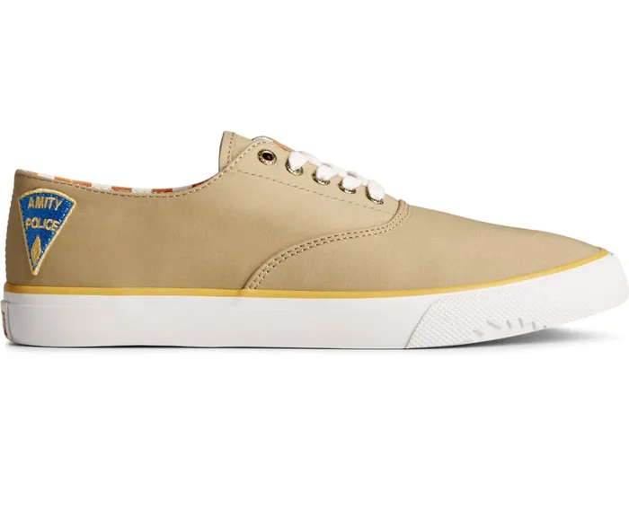 Men Sperry X JAWS Cloud CVO Chief Sneaker Khaki Sperry Sneakers