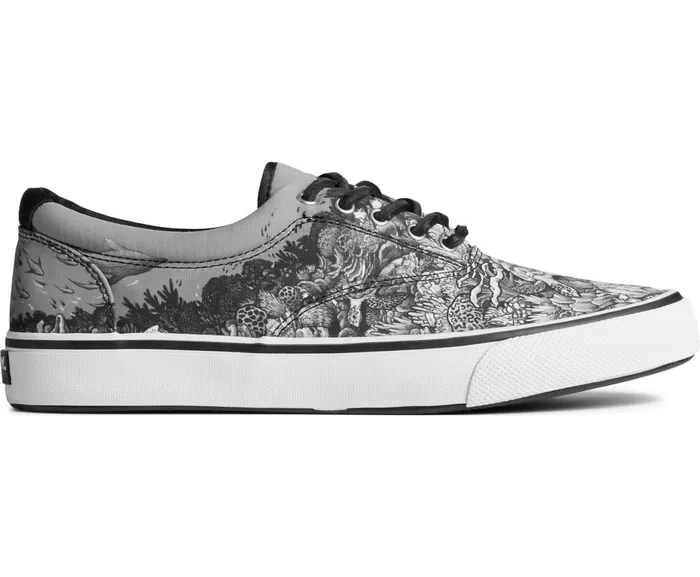 Men Sperry X Kerby Striper II CVO Distopia Sneaker Black Multi Sperry Sneakers