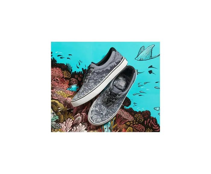 Men Sperry X Kerby Striper II CVO Distopia Sneaker Black Multi Sperry Sneakers Men Sperry X Kerby Striper II CVO Distopia Sneaker Black Multi Sperry Sneakers