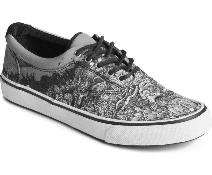 Men Sperry X Kerby Striper II CVO Distopia Sneaker Black Multi Sperry Sneakers Men Sperry X Kerby Striper II CVO Distopia Sneaker Black Multi Sperry Sneakers