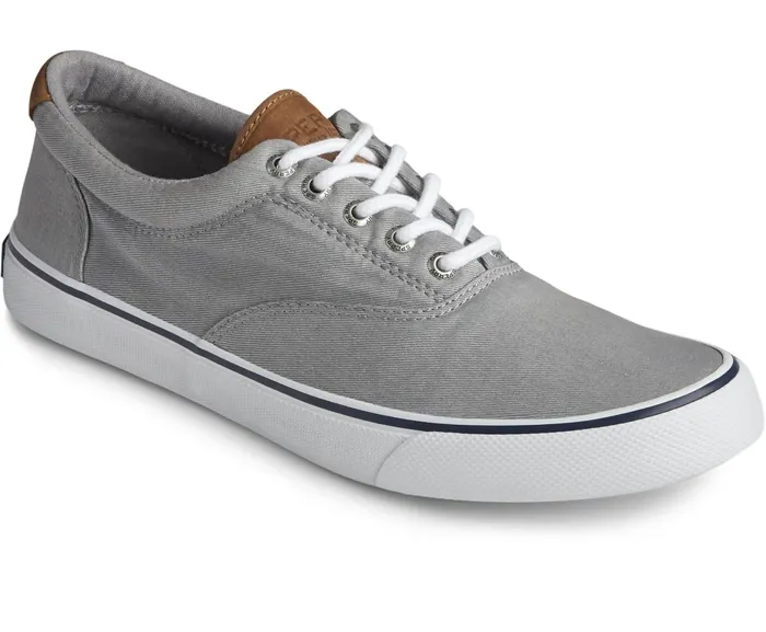 Men Striper II CVO Sneaker Salt Washed Grey Sperry Sneakers Men Striper II CVO Sneaker Salt Washed Grey Sperry Sneakers