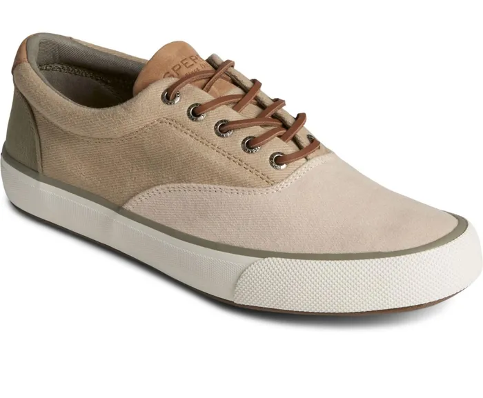 Men Striper II CVO Twill Sneaker Tan Sperry Sneakers Men Striper II CVO Twill Sneaker Tan Sperry Sneakers