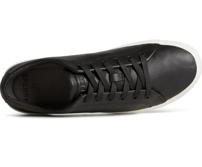 Men Striper II Leather Sneaker Black Sperry Sneakers Men Striper II Leather Sneaker Black Sperry Sneakers