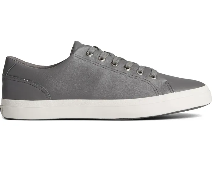 Men Striper II Leather Sneaker Grey Sperry Sneakers