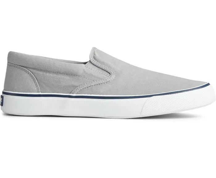 Men Striper II Slip On Sneaker Grey Sperry Sneakers