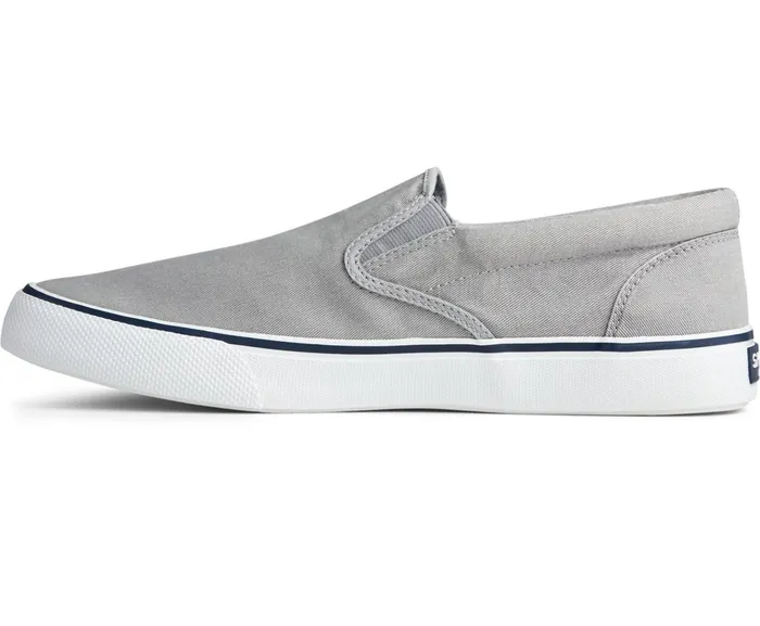 Men Striper II Slip On Sneaker Grey Sperry Sneakers Men Striper II Slip On Sneaker Grey Sperry Sneakers