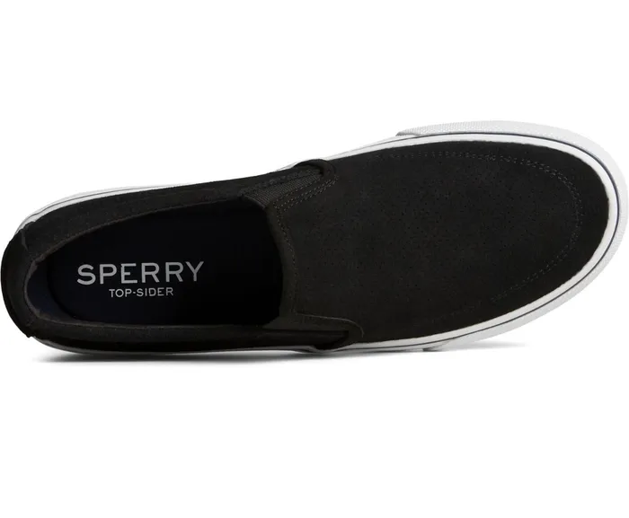 Men Striper II Twin Gore Suede Slip On Sneaker Black Sperry Sneakers Men Striper II Twin Gore Suede Slip On Sneaker Black Sperry Sneakers