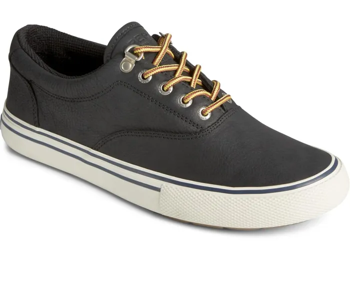 Men Striper Storm CVO Leather Waterproof Sneaker Black Sperry Sneakers Men Striper Storm CVO Leather Waterproof Sneaker Black Sperry Sneakers