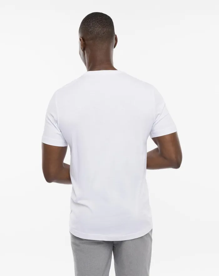Men Tees TravisMathew BARBEQUE KING TEE White