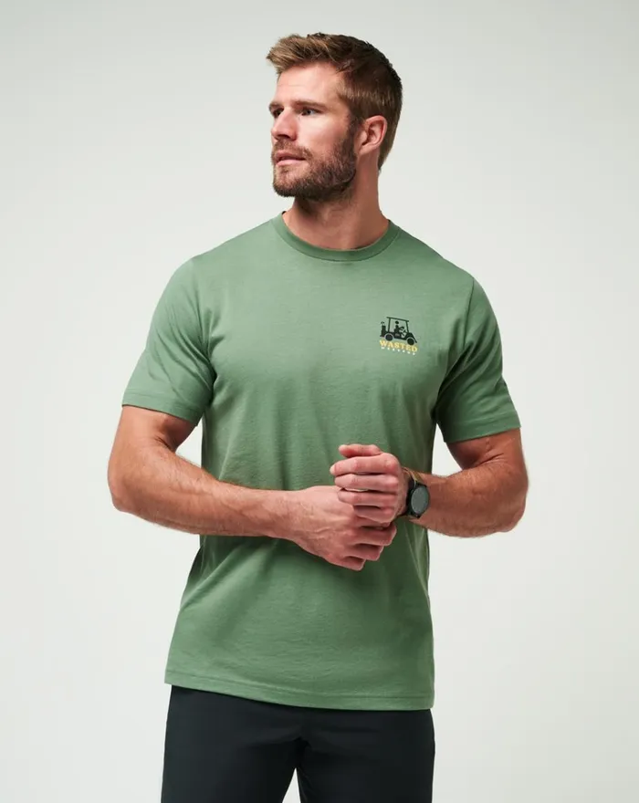 Men Tees TravisMathew BEER HAPPY TEE Laurel
