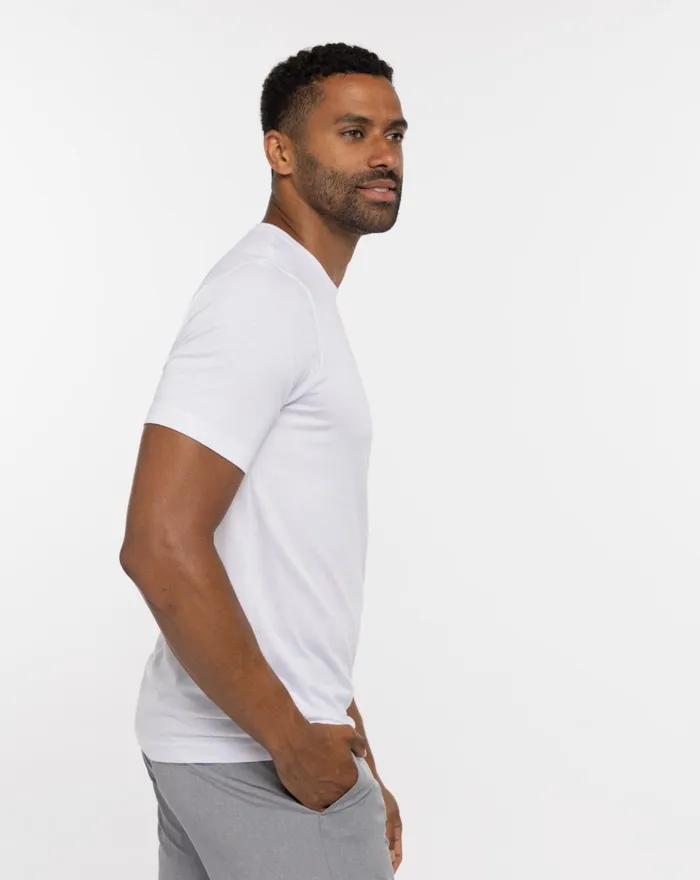 Men Tees TravisMathew BEFRIEND THE BOUNCER TEE White