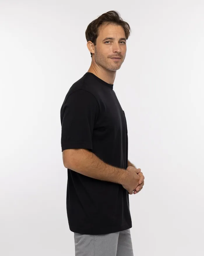 Men Tees TravisMathew BISBEE TEE Black