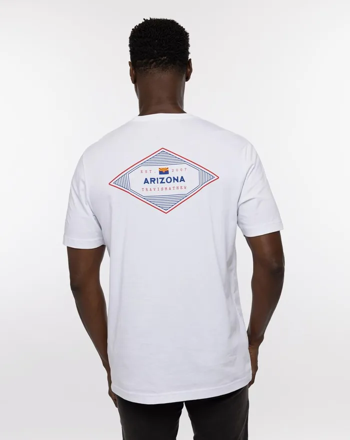Men Tees TravisMathew BOYNTON CANYON TEE White