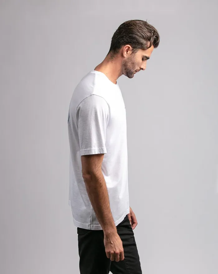 Men Tees TravisMathew DA BEERS TEE White