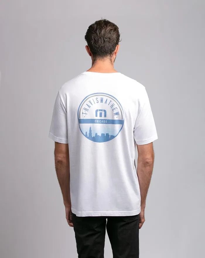 Men Tees TravisMathew DA BEERS TEE White