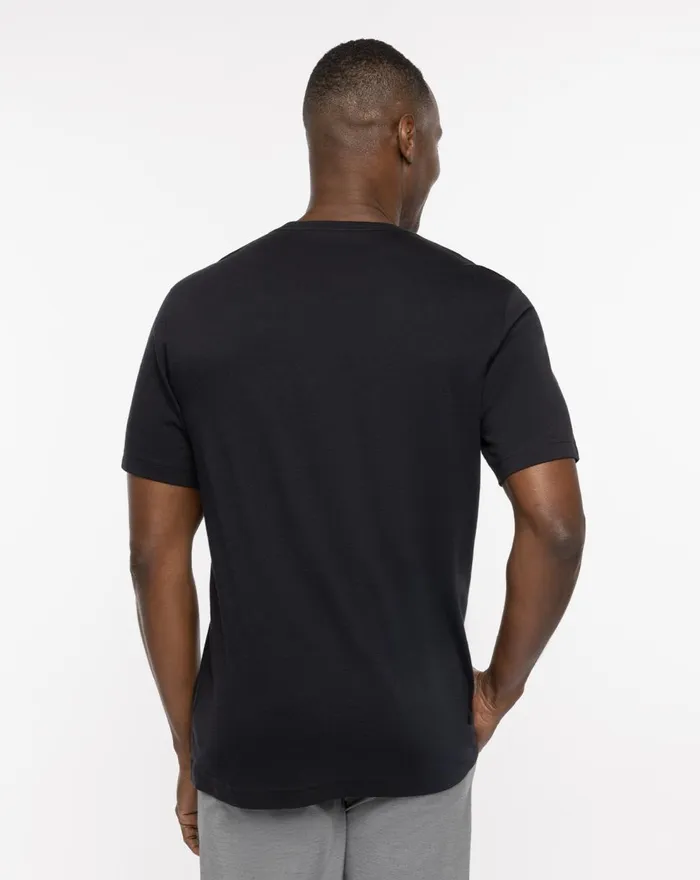 Men Tees TravisMathew DESERT MAN TEE Black