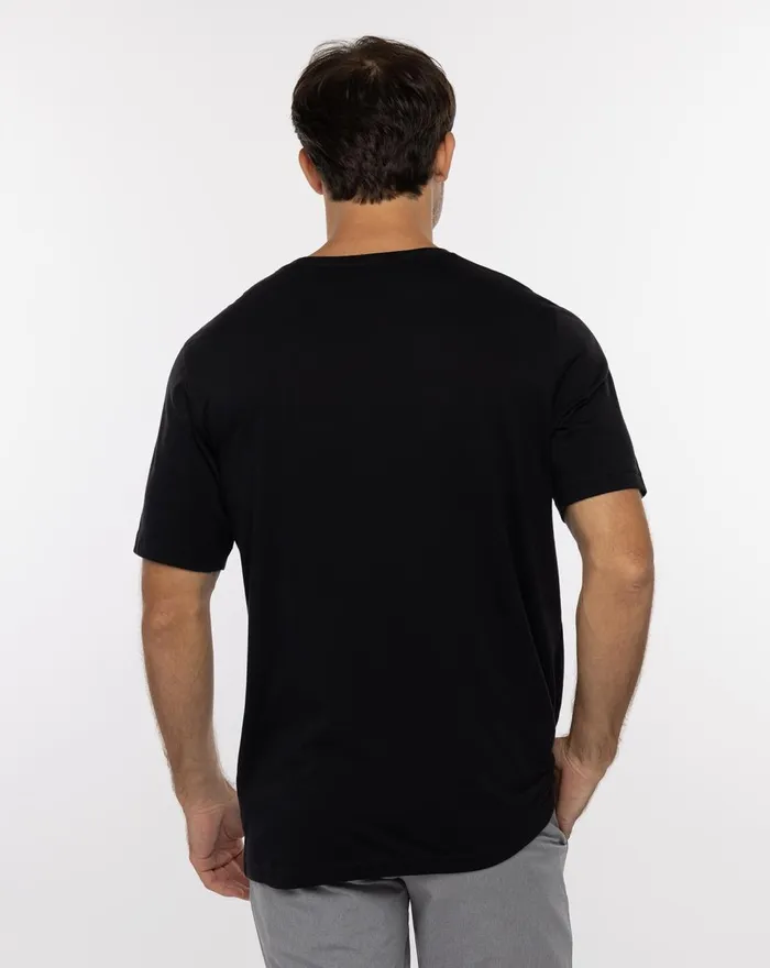 Men Tees TravisMathew EL PASO TEE Black