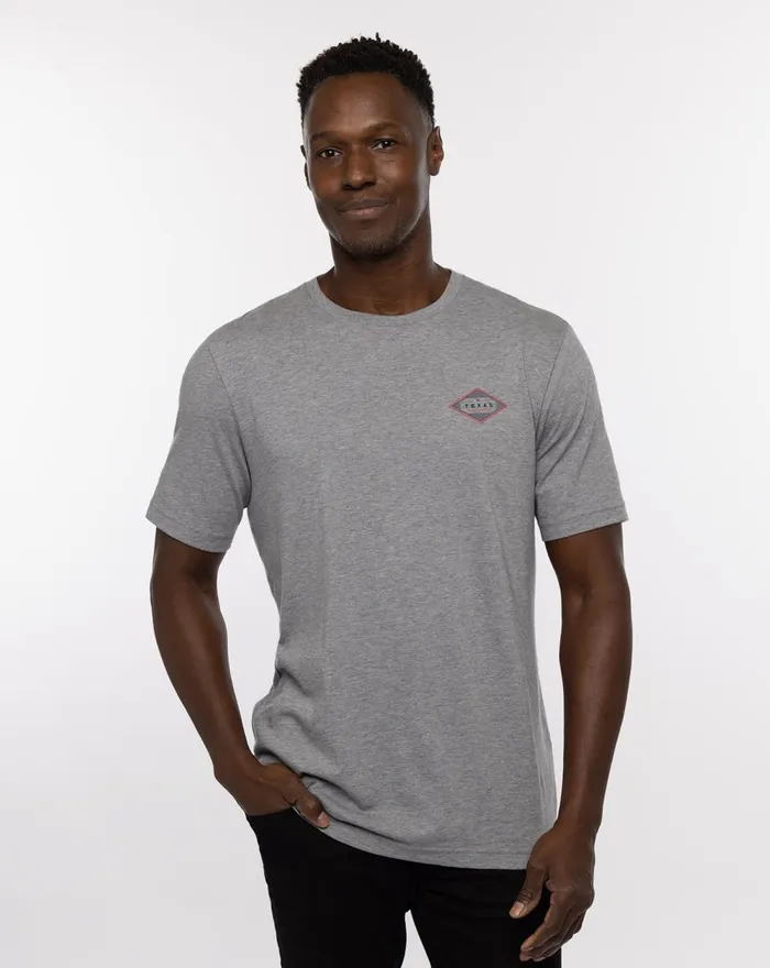 Men Tees TravisMathew ELBOW ROOM TEE Heather Grey
