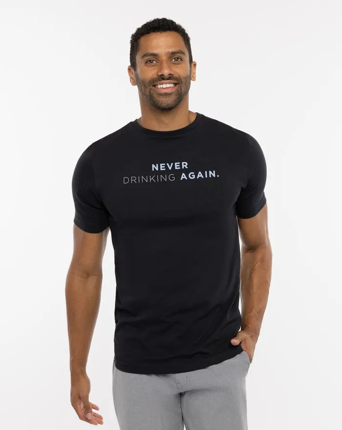 Men Tees TravisMathew FINEST BOTTLE TEE Blackblue