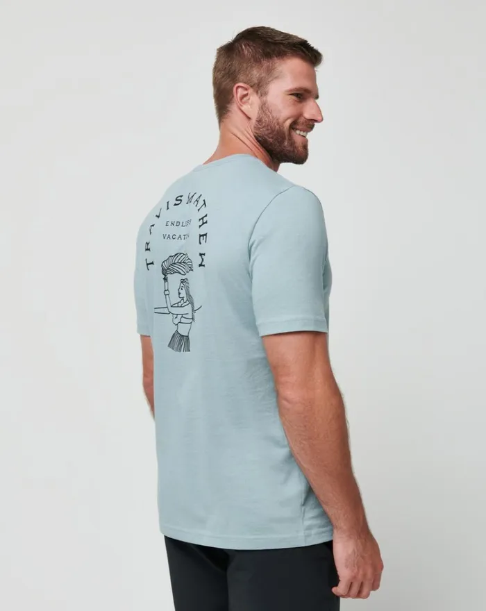 Men Tees TravisMathew FORBIDDEN ISLE TEE Arona Men Tees TravisMathew FORBIDDEN ISLE TEE Arona