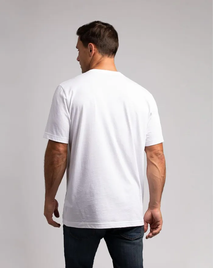 Men Tees TravisMathew HALEAKALA HIKE TEE White