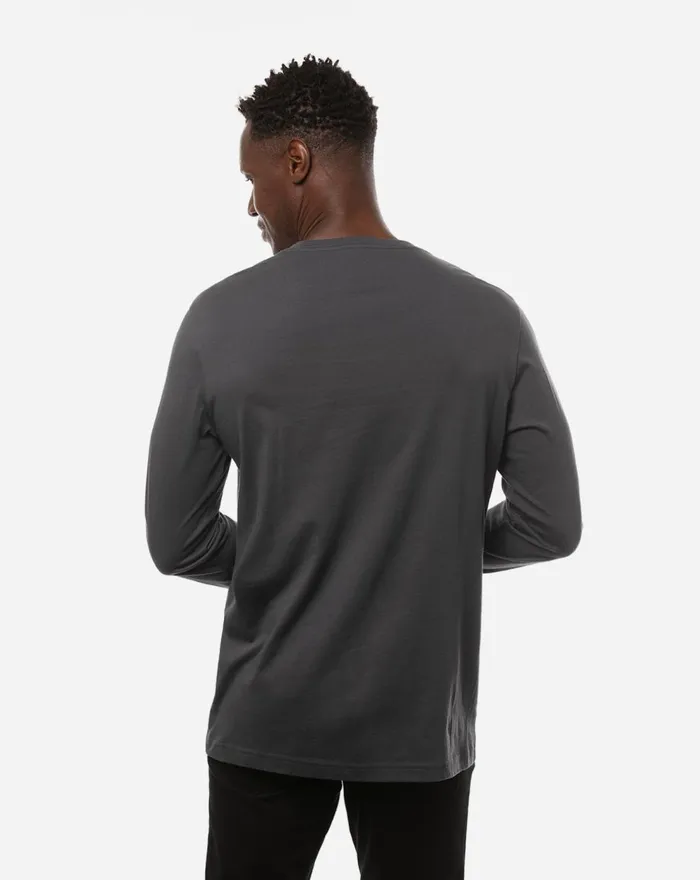 Men Tees TravisMathew HE IS RARE LONG SLEEVE TEE Blue Nights Men Tees TravisMathew HE IS RARE LONG SLEEVE TEE Blue Nights