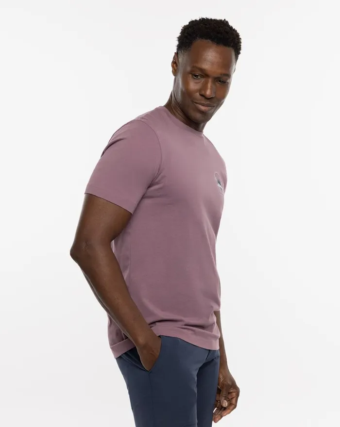 Men Tees TravisMathew HIT THE LIP TEE Flint Men Tees TravisMathew HIT THE LIP TEE Flint