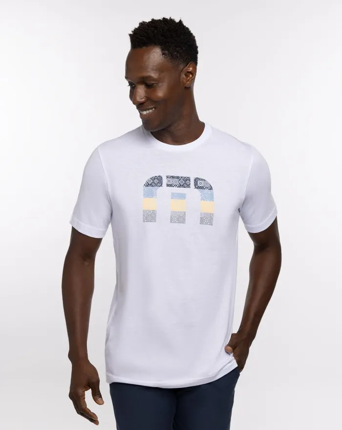 Men Tees TravisMathew KAHLUA TEE White