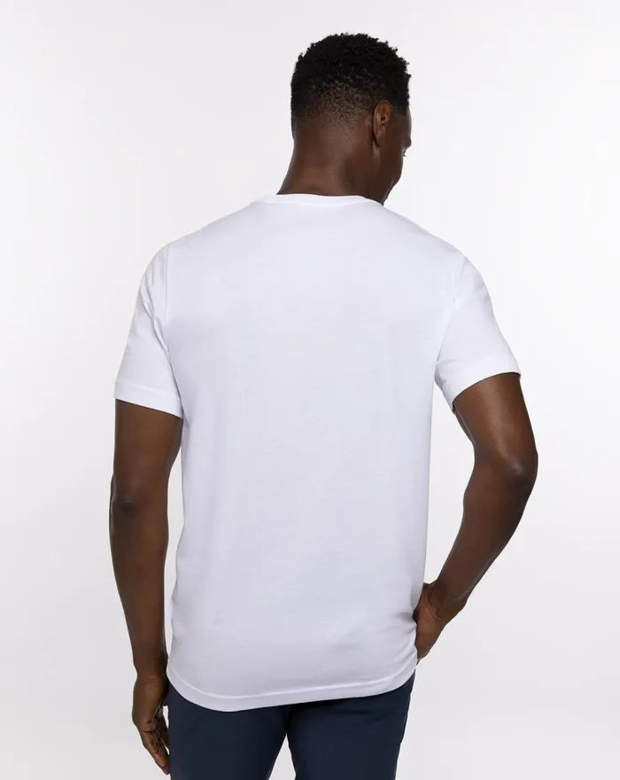 Men Tees TravisMathew KAHLUA TEE White Men Tees TravisMathew KAHLUA TEE White