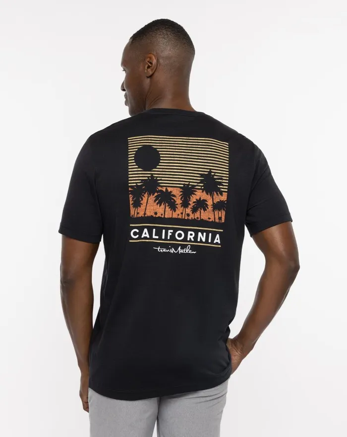 Men Tees TravisMathew LA JOLLA TEE Black
