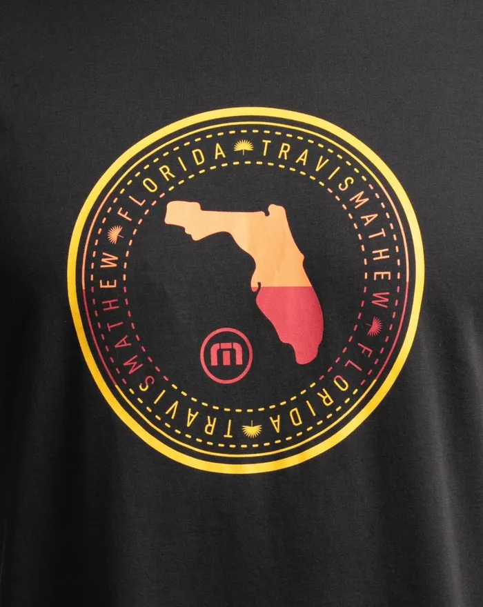 Men Tees TravisMathew LIQUID SUNSHINE TEE Black