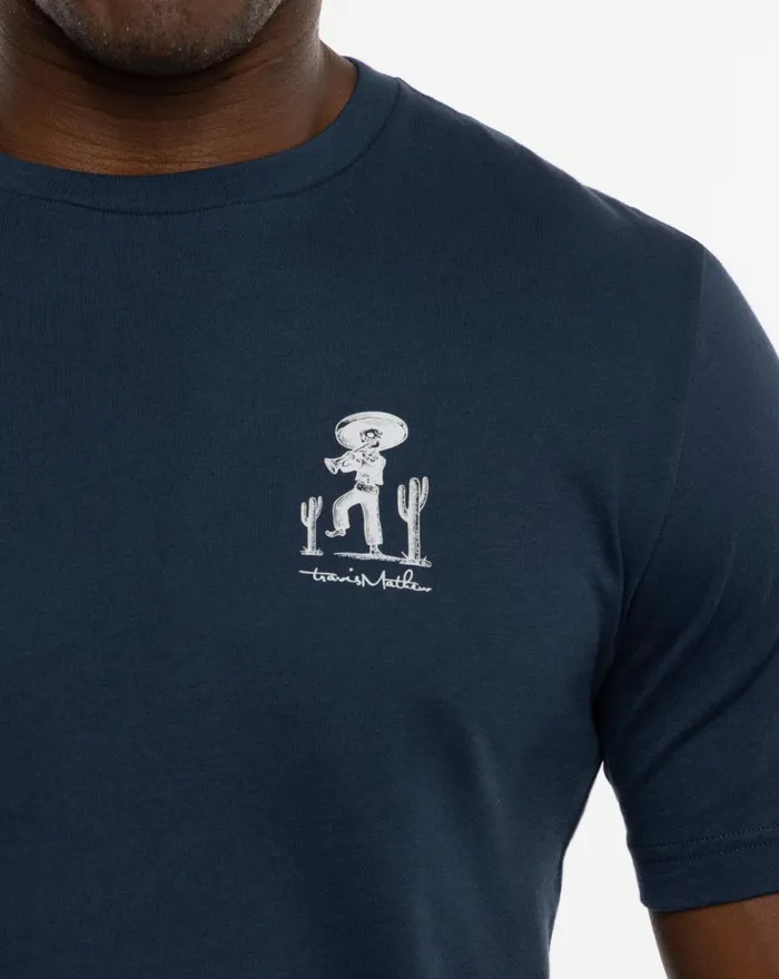 Men Tees TravisMathew LOS SEGUNDOS TEE Total Eclipse Men Tees TravisMathew LOS SEGUNDOS TEE Total Eclipse