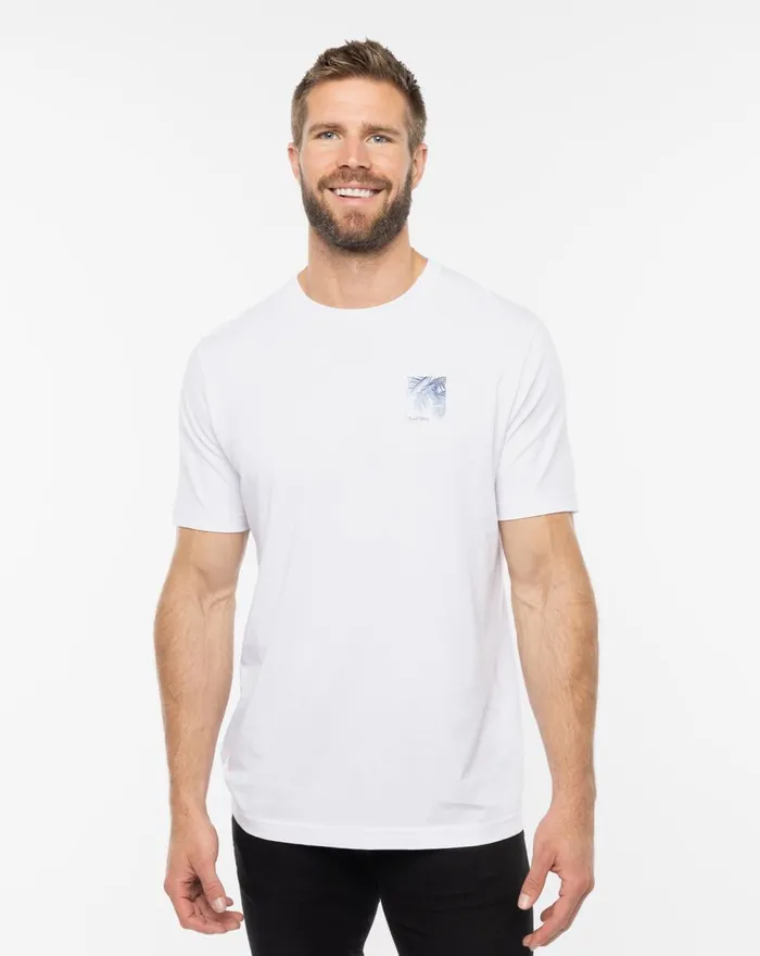 Men Tees TravisMathew MELTED MARG TEE White