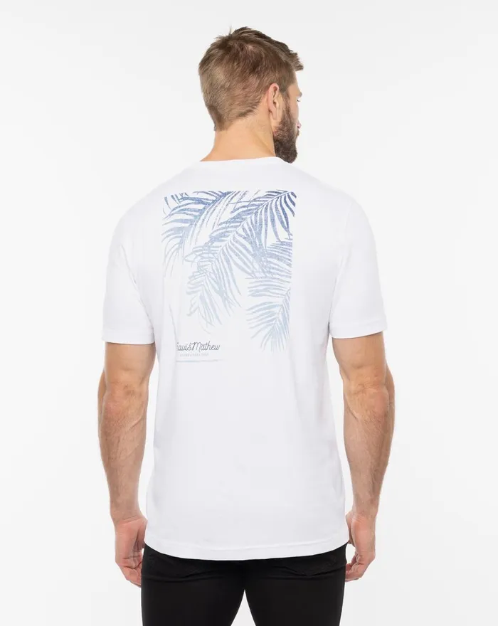 Men Tees TravisMathew MELTED MARG TEE White Men Tees TravisMathew MELTED MARG TEE White